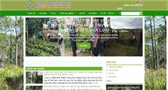 Desktop Screenshot of dongtienlamnghiep.com